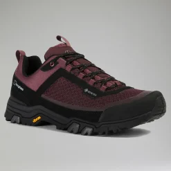 Berghaus Women's Ground Attack Active Gore-Tex Shoe - Black/Purple Hot
