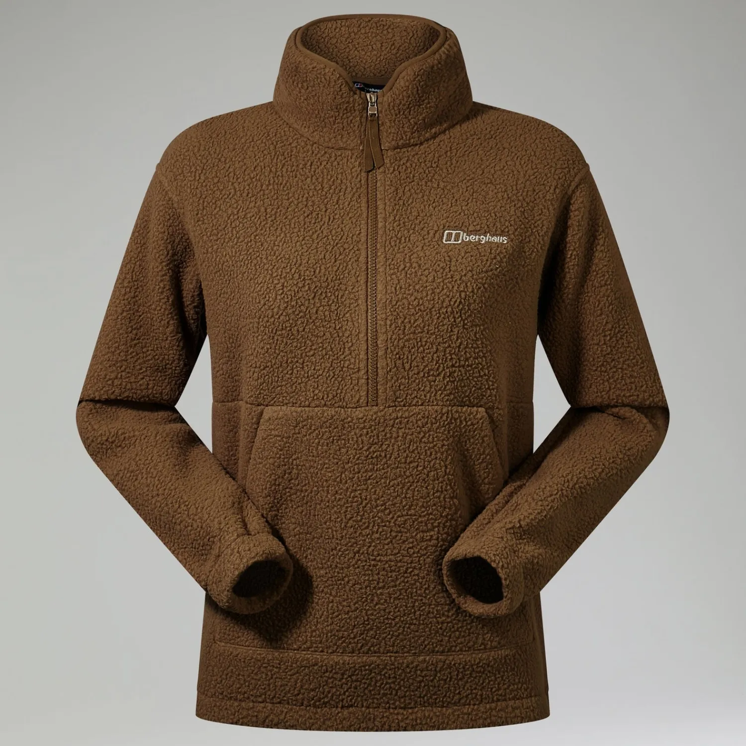 Berghaus Women's Hawksker Half Zip Fleece - Brown New
