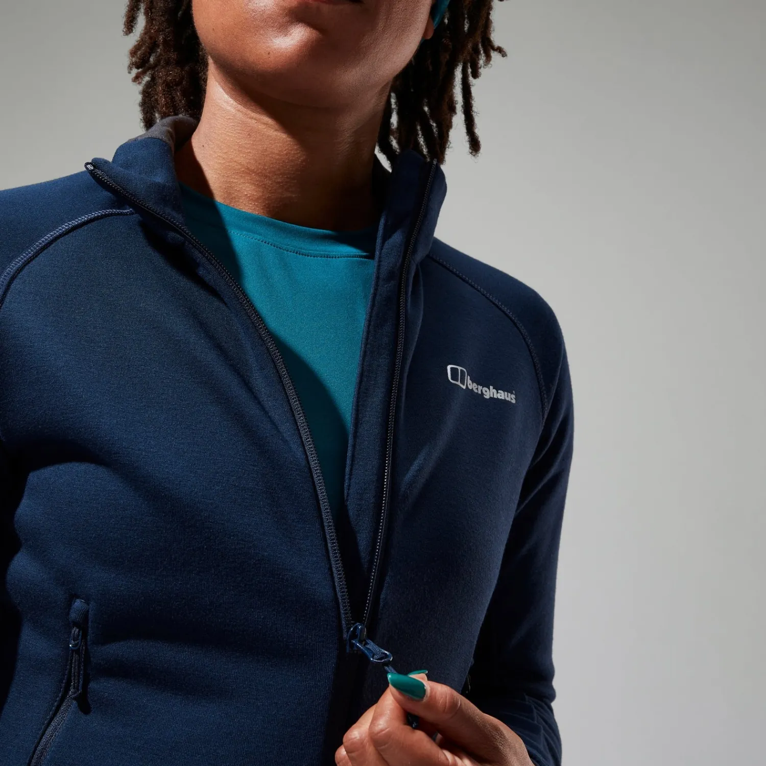 Berghaus Women's Heuberg Polartec Fleece - Blue Sale