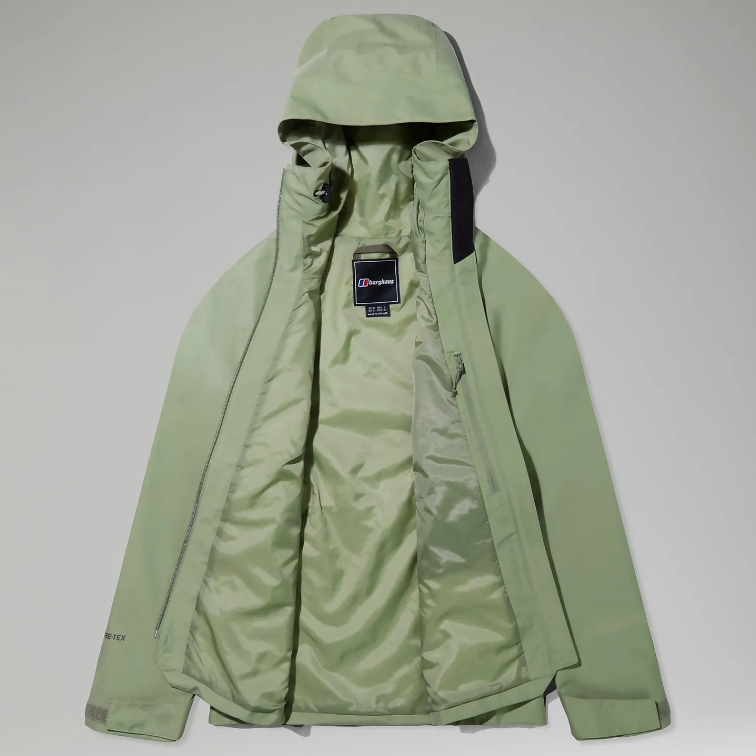 Berghaus Women's Highraise Waterproof Jacket - Green Clearance