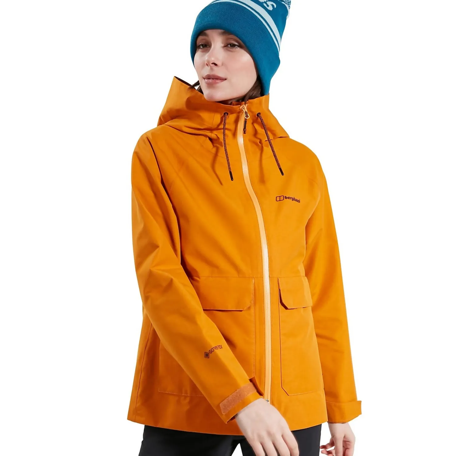 Berghaus Women's Highraise Waterproof Jacket - Yellow Hot