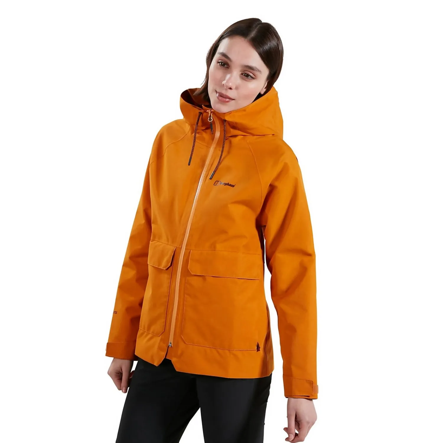 Berghaus Women's Highraise Waterproof Jacket - Yellow Hot