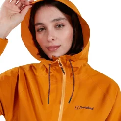 Berghaus Women's Highraise Waterproof Jacket - Yellow Hot