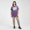 Berghaus Women's Hill Hazed Short Sleeve Tee - Purple Sale