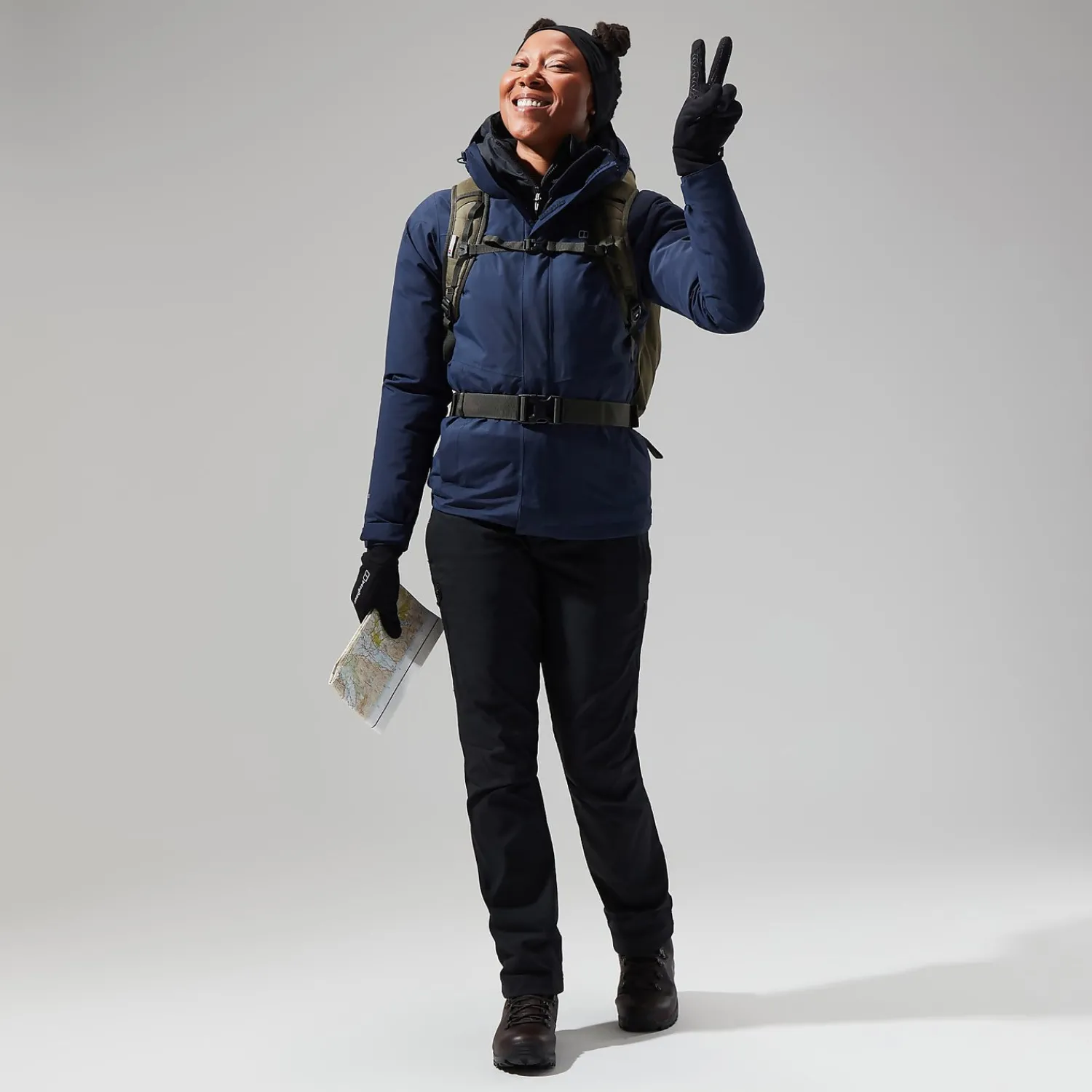 Berghaus Women's Hillwalker Interactive Jacket - Dark Blue Best