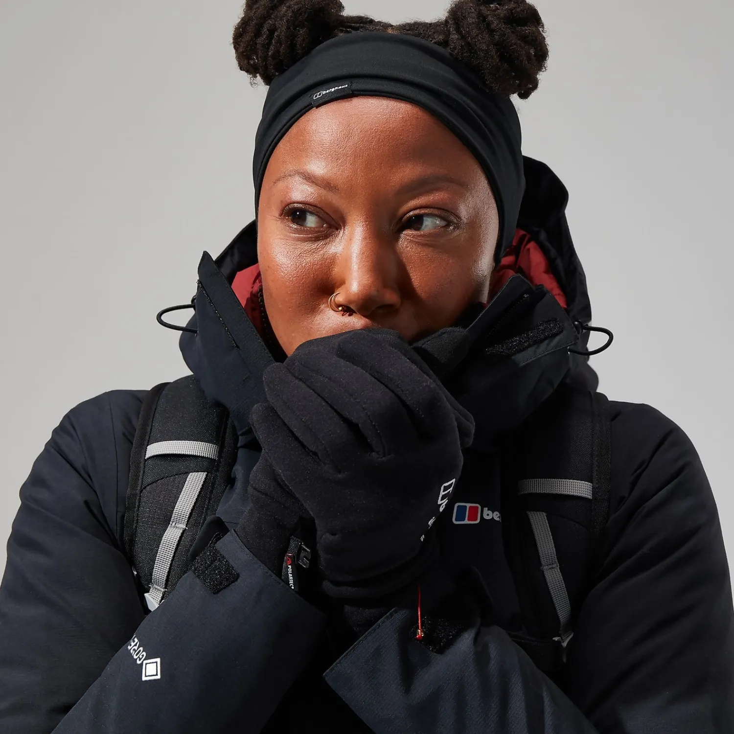 Berghaus Women's Hillwalker Jacket InterActive - Black Hot