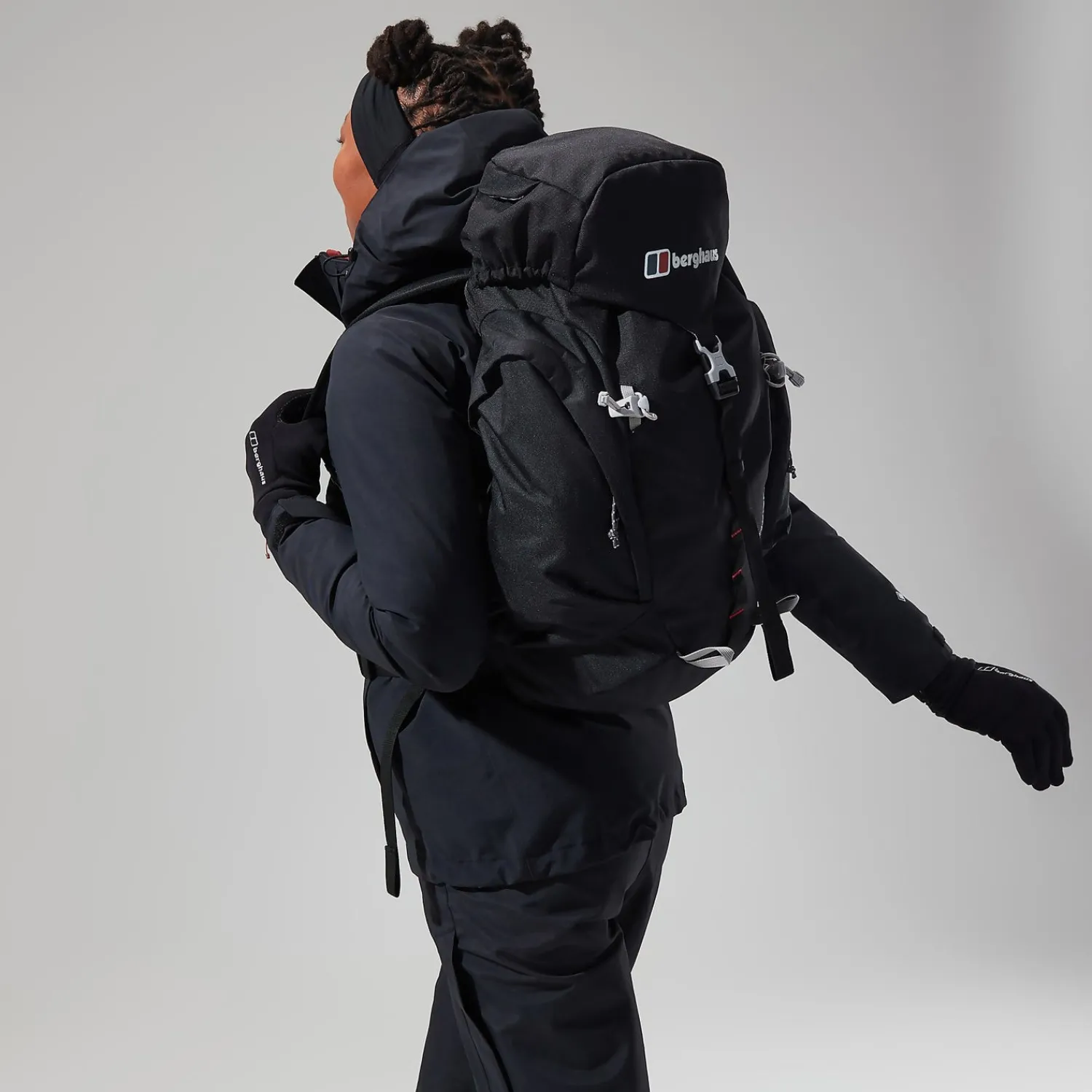 Berghaus Women's Hillwalker Jacket InterActive - Black Hot