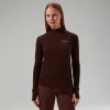Berghaus Women's Ivyhill Half Zip Top - Brown Online