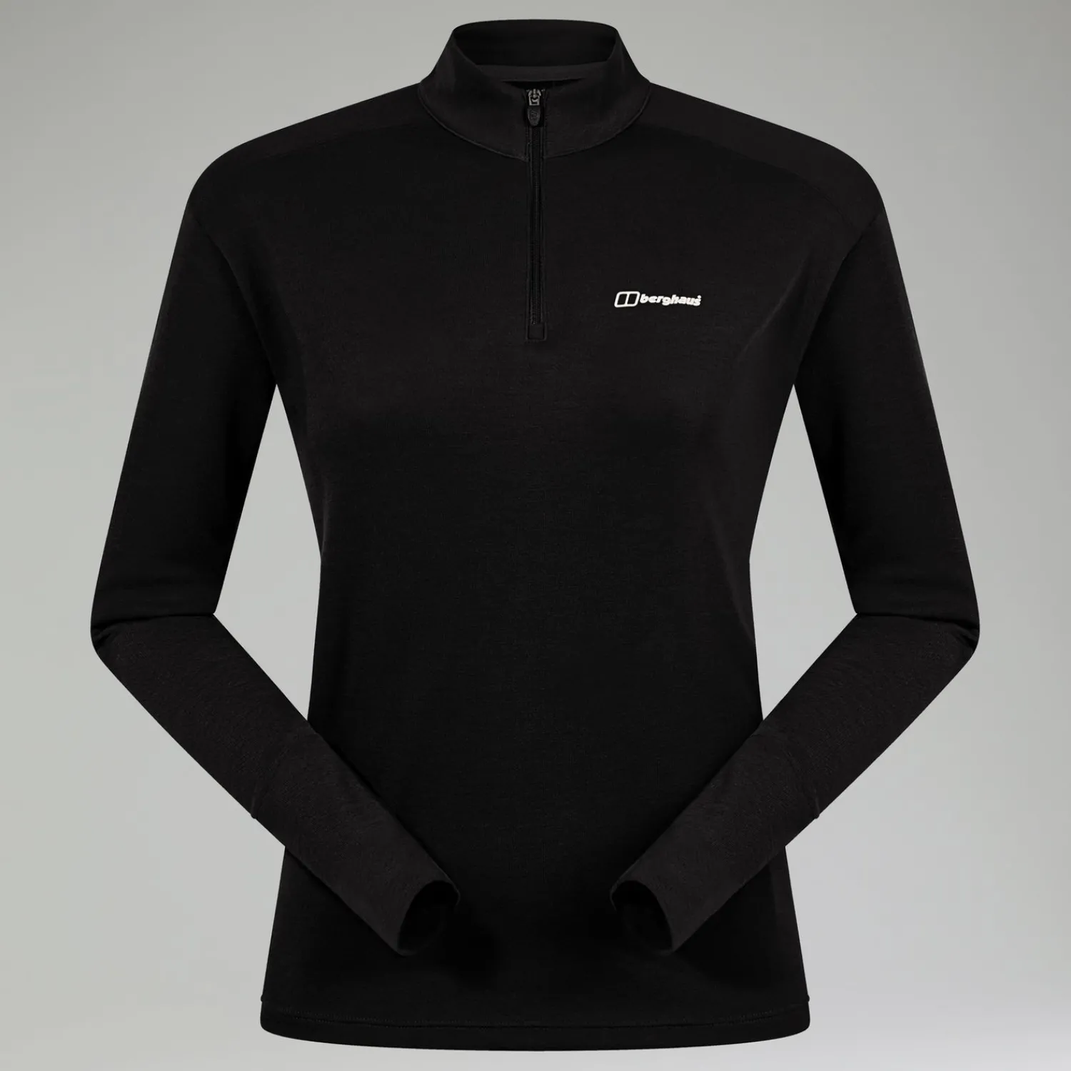 Berghaus Women's Ivyhill Half Zip Top - Black New