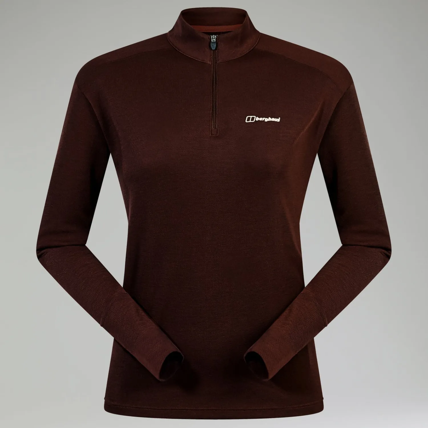 Berghaus Women's Ivyhill Half Zip Top - Brown Online