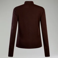Berghaus Women's Ivyhill Half Zip Top - Brown Online