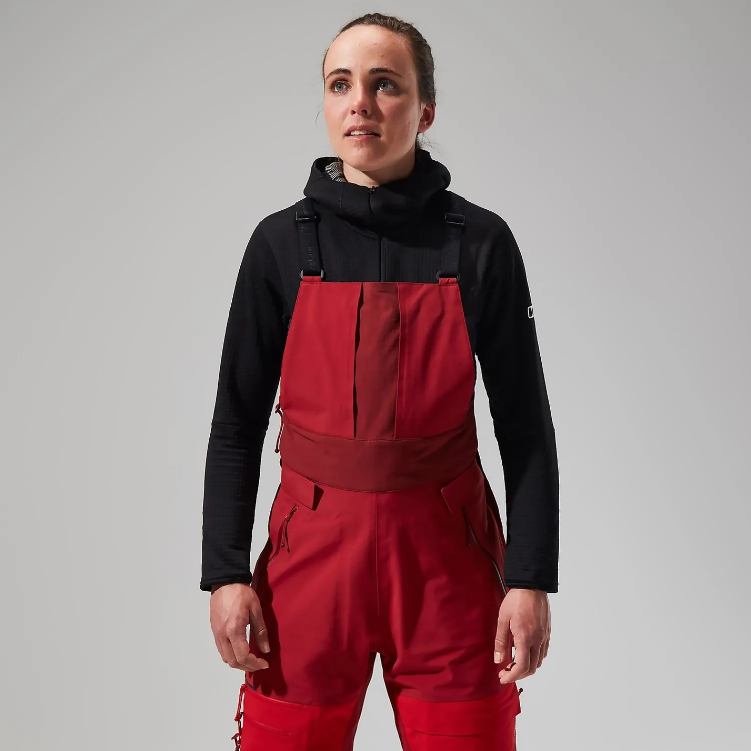 Berghaus Women's MTN Arete Descend GTX Bib Pants - Red Online