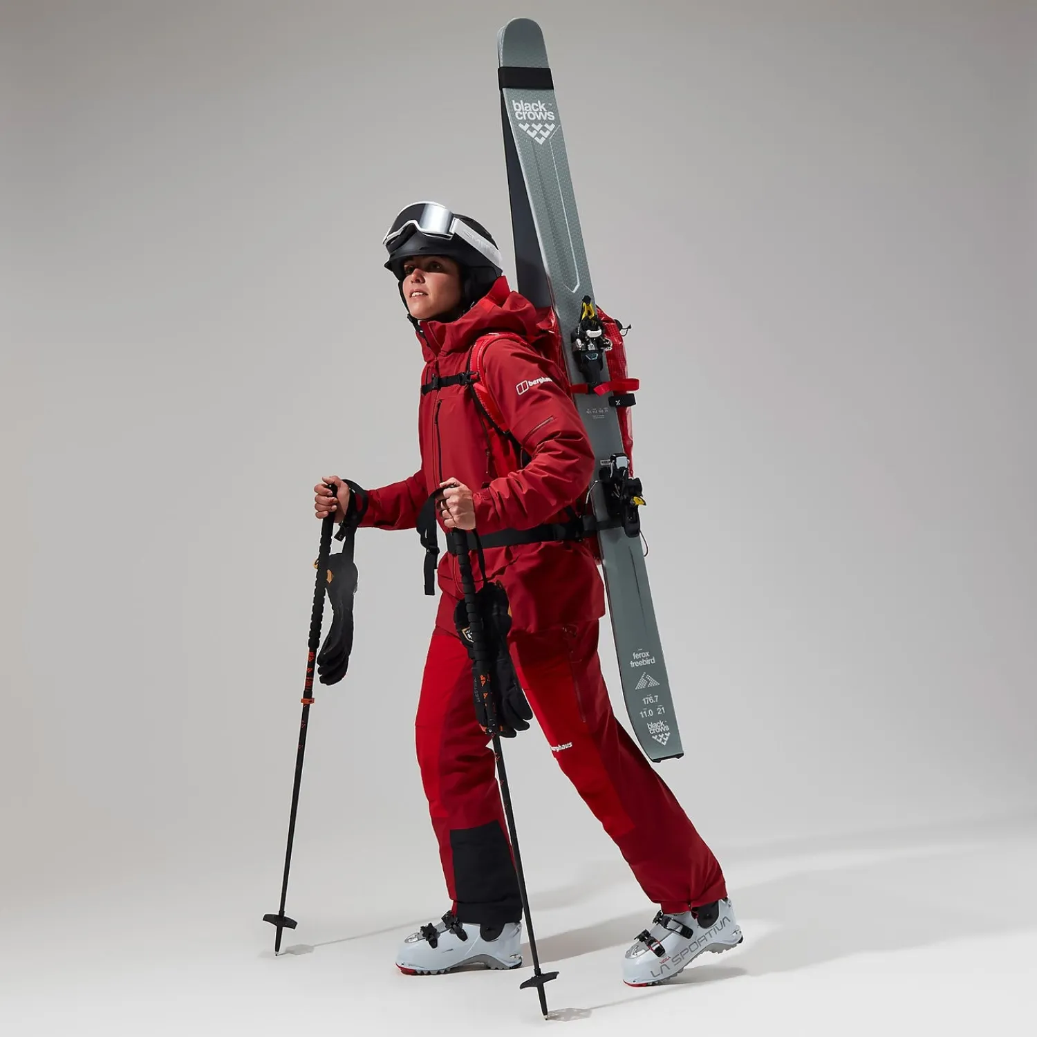Berghaus Women's MTN Arete Descend GTX Jacket - Red Fashion