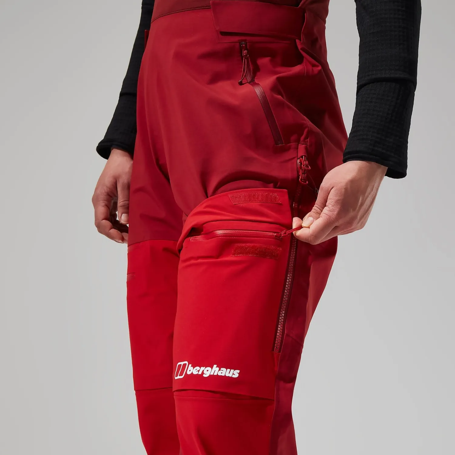 Berghaus Women's MTN Arete Descend GTX Bib Pants - Red Online