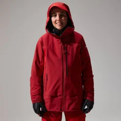 Berghaus Women's MTN Arete Descend GTX Jacket - Red Fashion