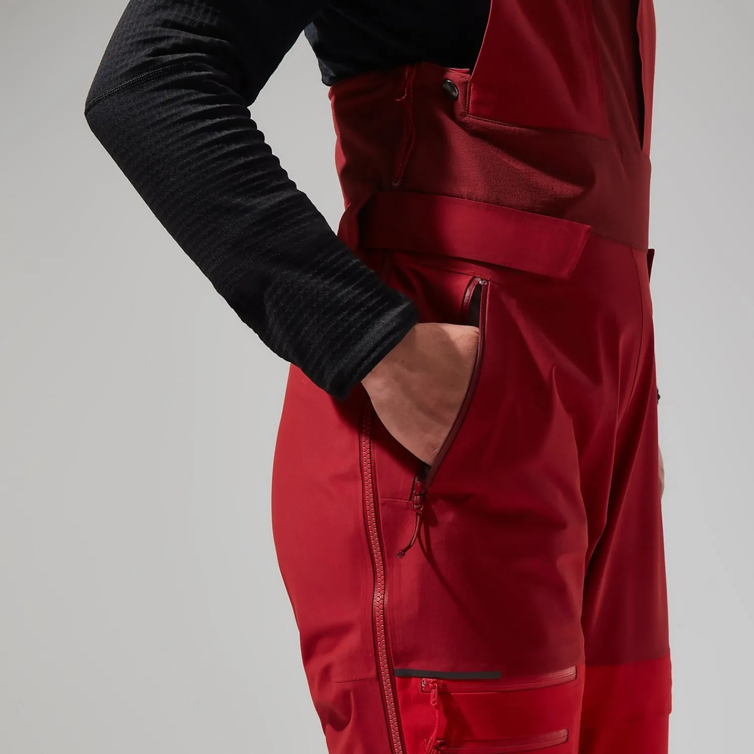 Berghaus Women's MTN Arete Descend GTX Bib Pants - Red Online