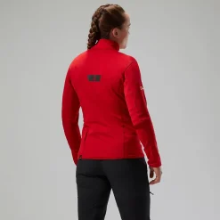 Berghaus Women's MTN Arete LB Half Zip - Red Online