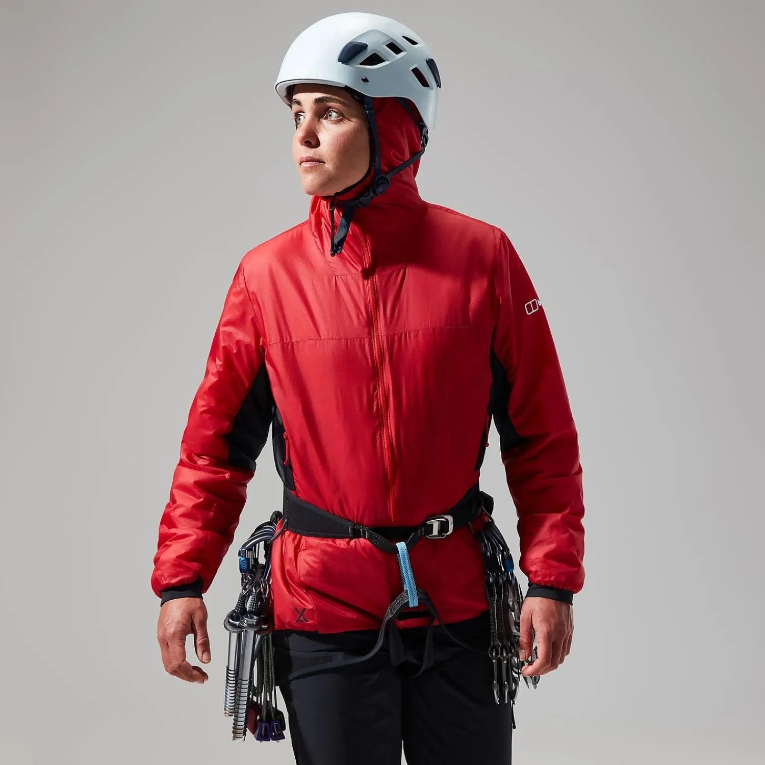 Berghaus Women's MTN Arete LB Synthetic Hoody - Red/Black Online