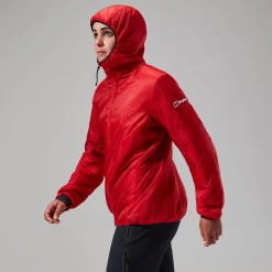 Berghaus Women's MTN Arete LB Synthetic Hoody - Red/Black Online