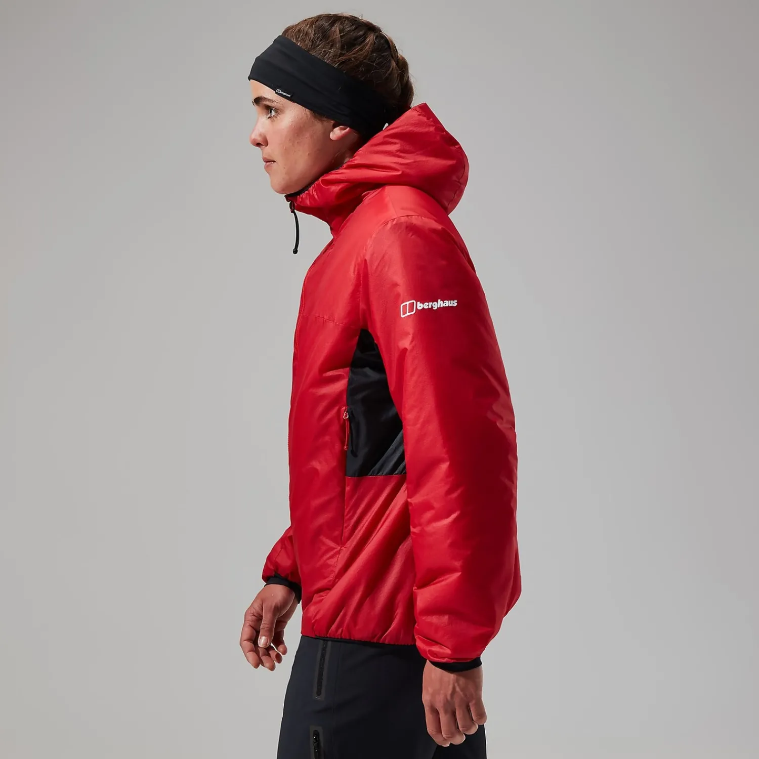 Berghaus Women's MTN Arete LB Synthetic Hoody - Red/Black Online