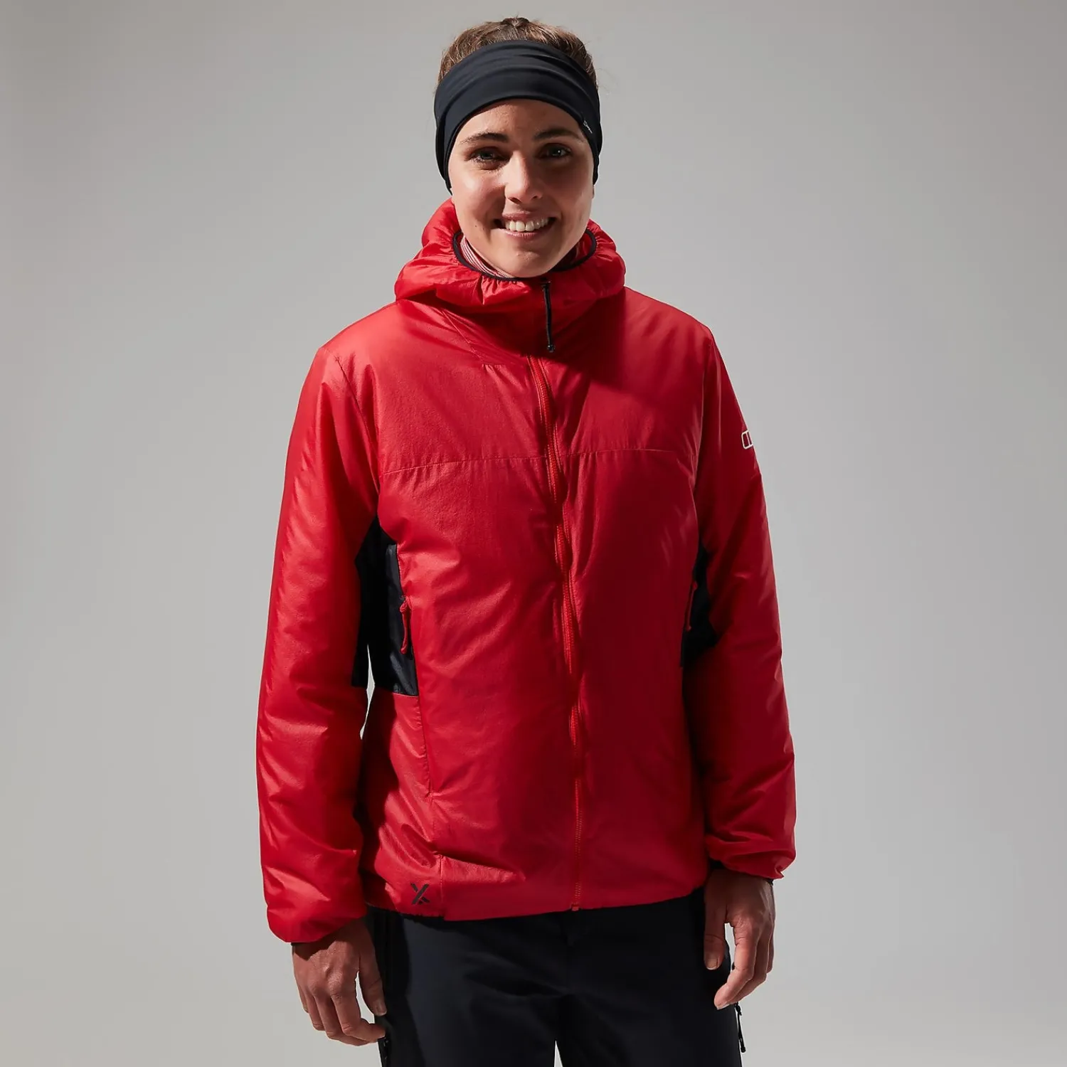 Berghaus Women's MTN Arete LB Synthetic Hoody - Red/Black Online