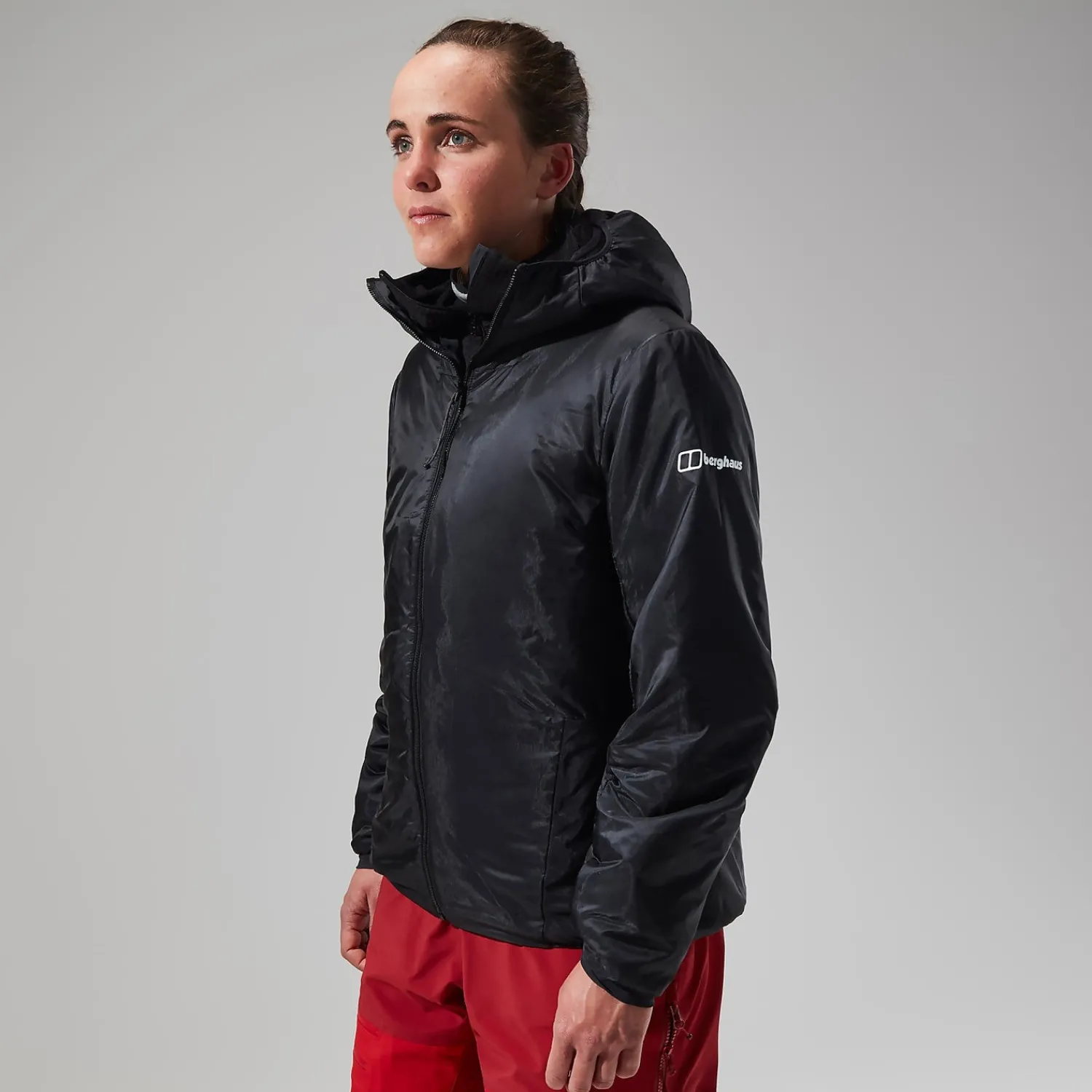 Berghaus Women's MTN Arete LB Synthetic Hoody - Black/Grey Sale
