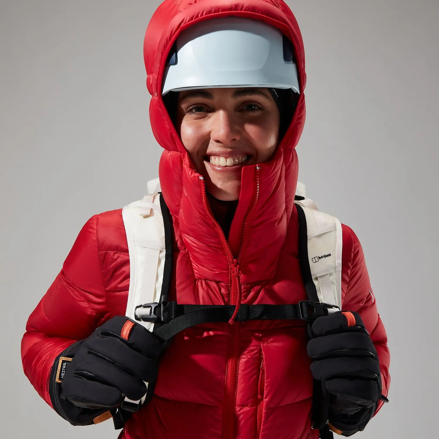 Berghaus Women's MTN Arete Ultra Down Hoody - Red Hot