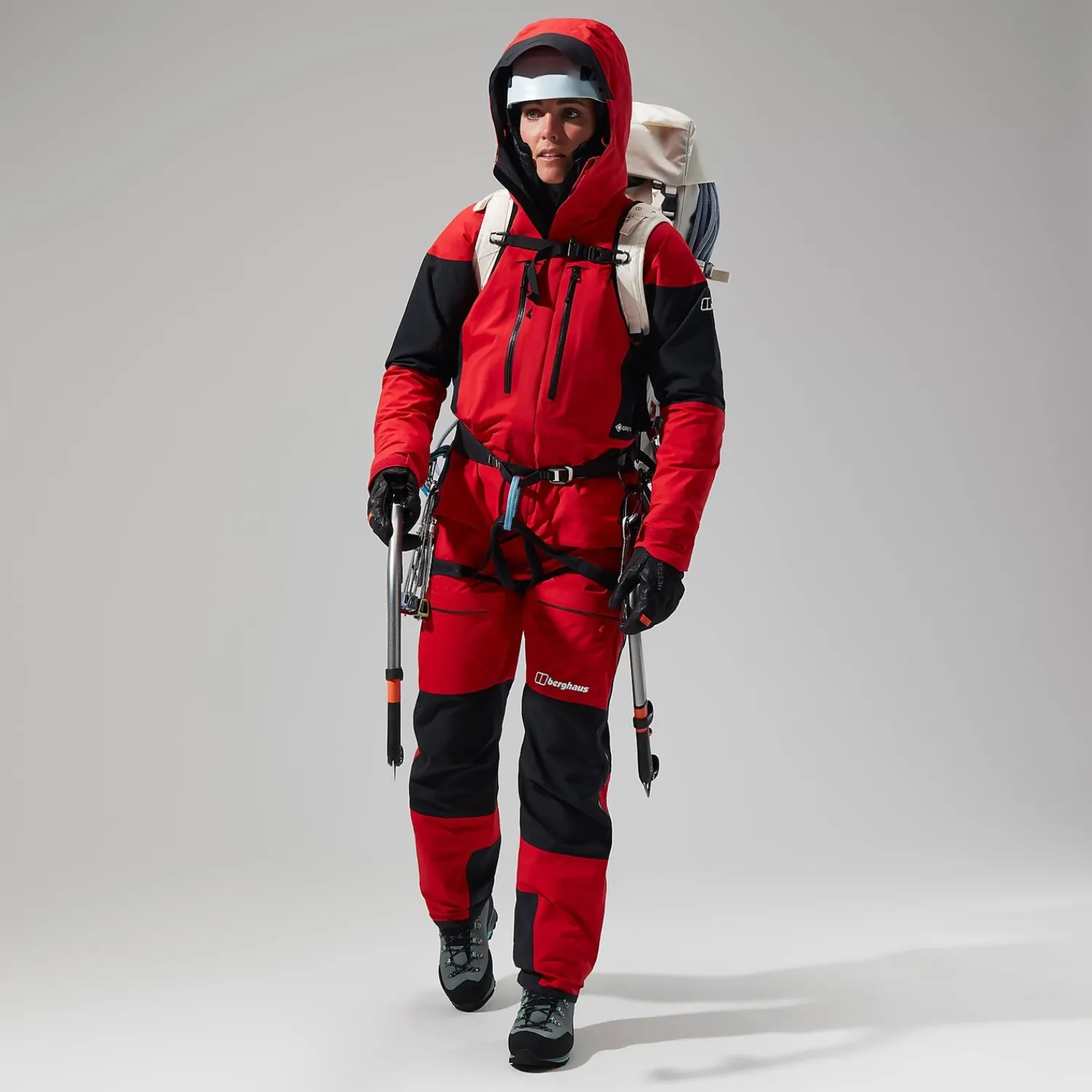 Berghaus Women's MTN Guide GTX Pro Jacket - Red/Black Hot