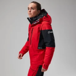 Berghaus Women's MTN Guide GTX Pro Jacket - Red/Black Hot