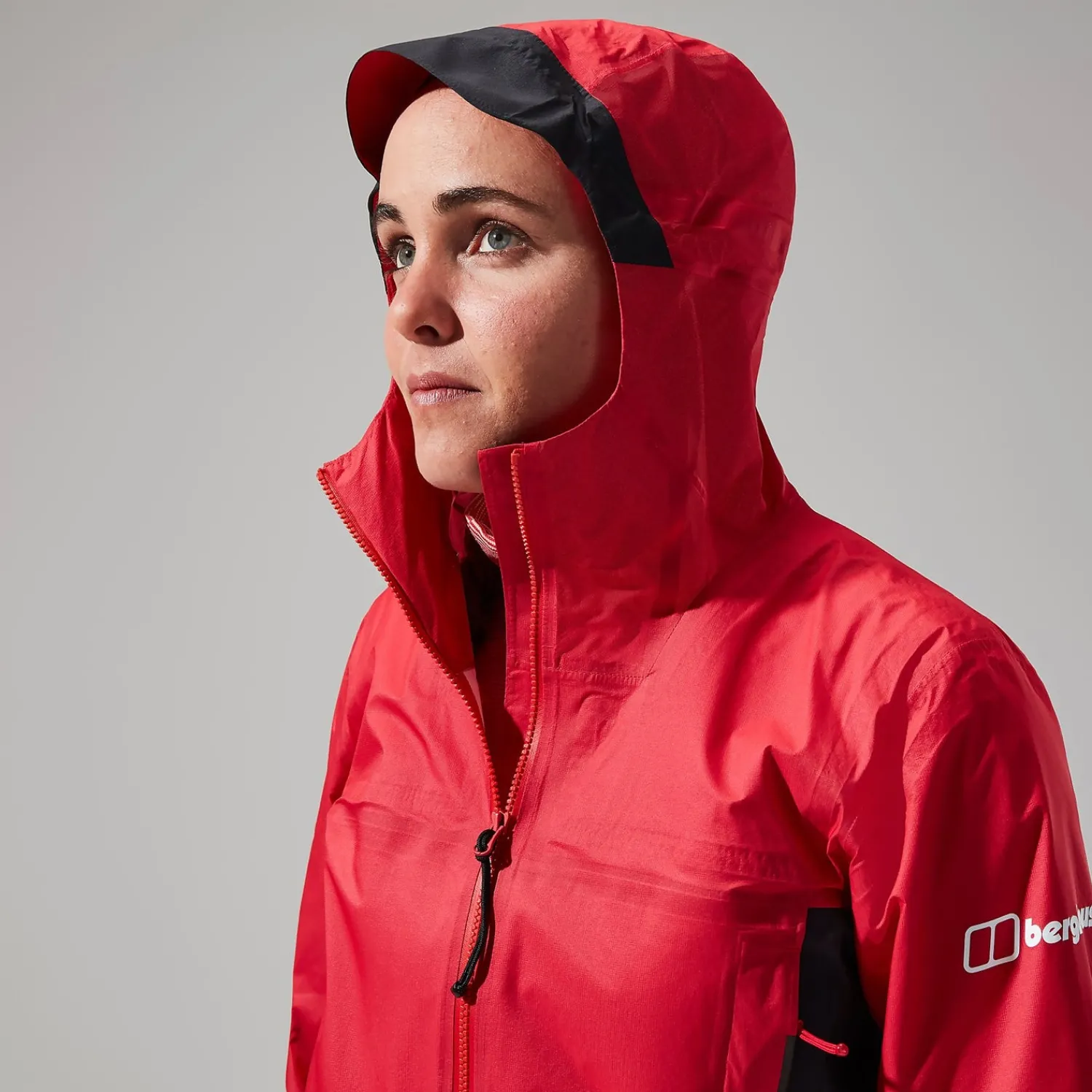 Berghaus Women's MTN Guide Hyper Alpha Jacket - Red/Black New