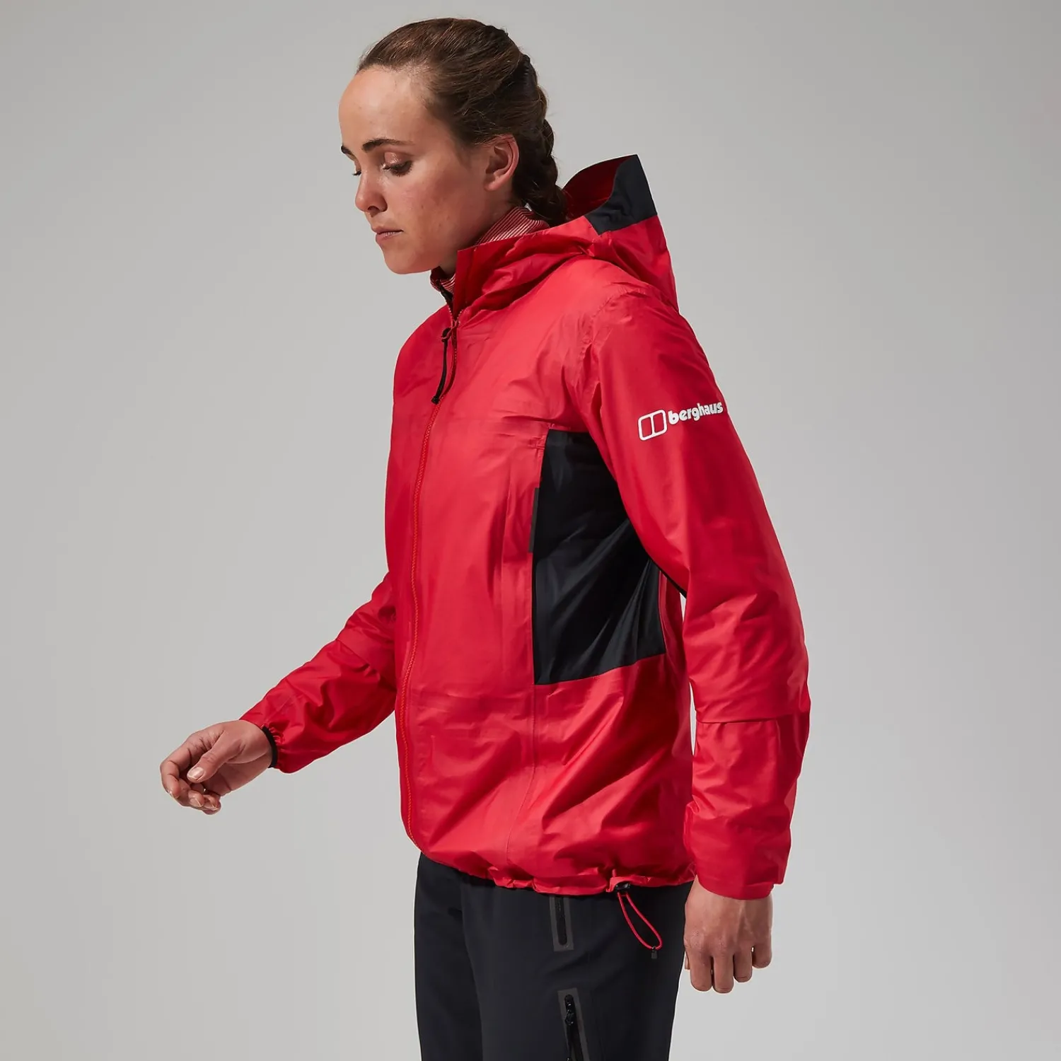 Berghaus Women's MTN Guide Hyper Alpha Jacket - Red/Black New