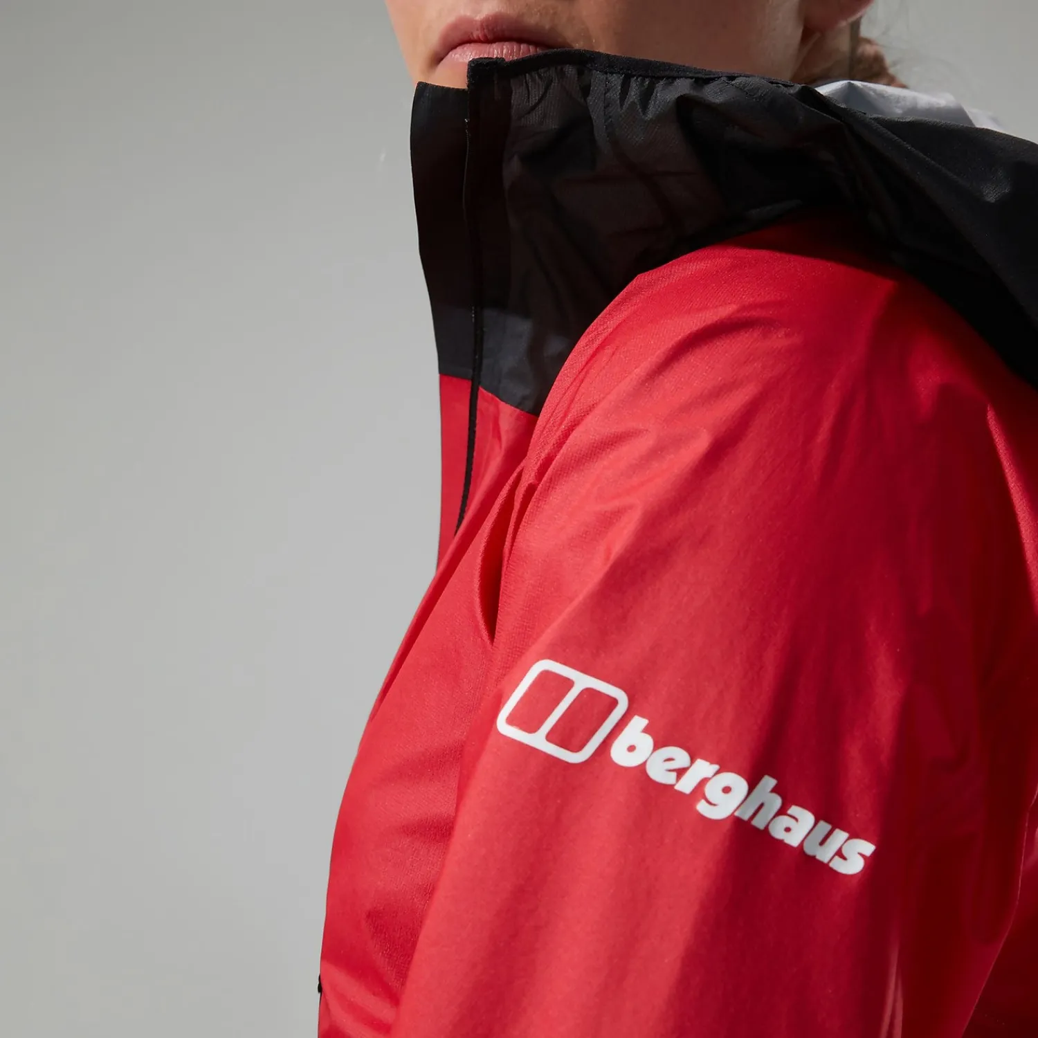 Berghaus Women's MTN Guide Hyper LT Jacket - Red/Black Discount