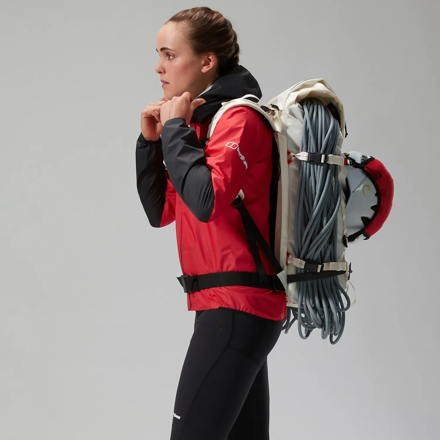 Berghaus Women's MTN Guide Hyper LT Jacket - Red/Black Discount