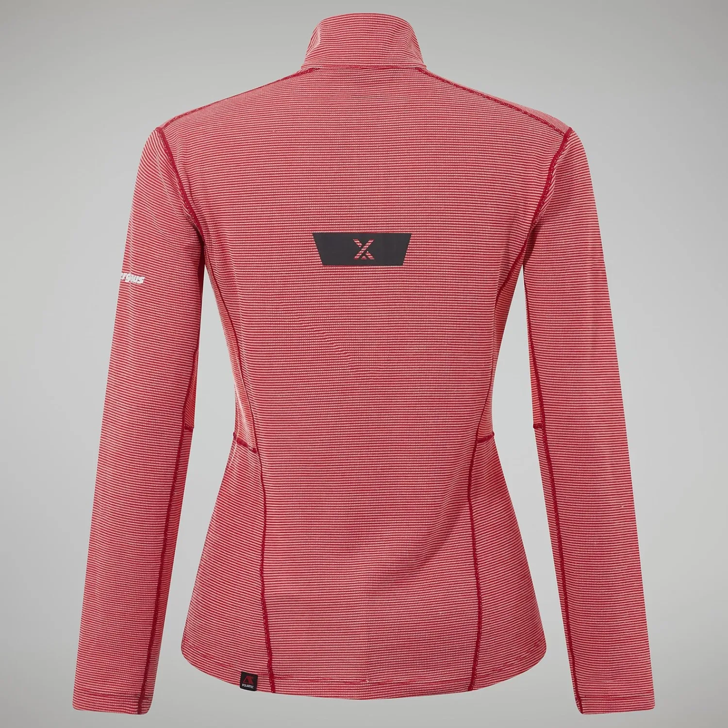 Berghaus Women's MTN Guide Long Sleeve Half Zip - Red Clearance