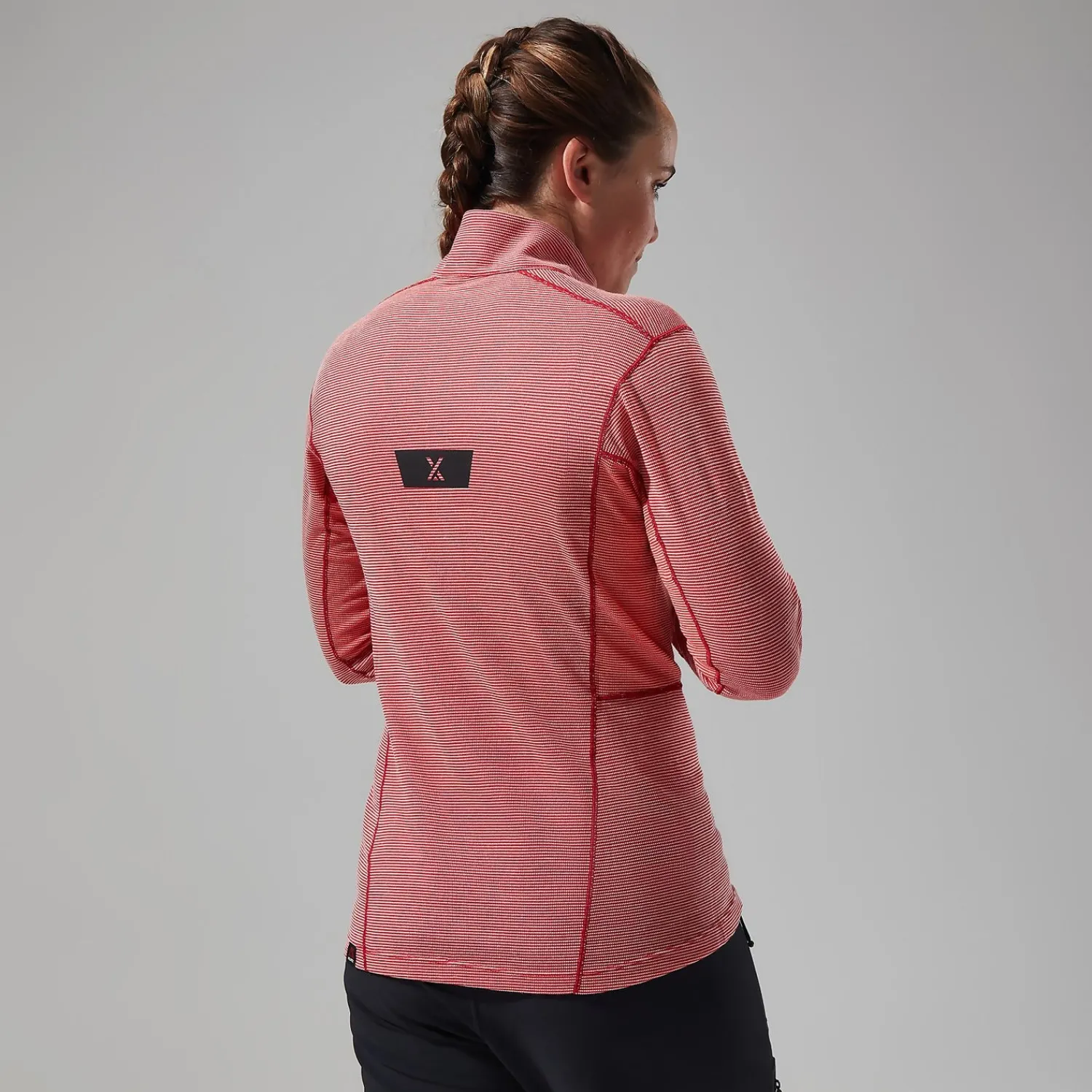 Berghaus Women's MTN Guide Long Sleeve Half Zip - Red Clearance