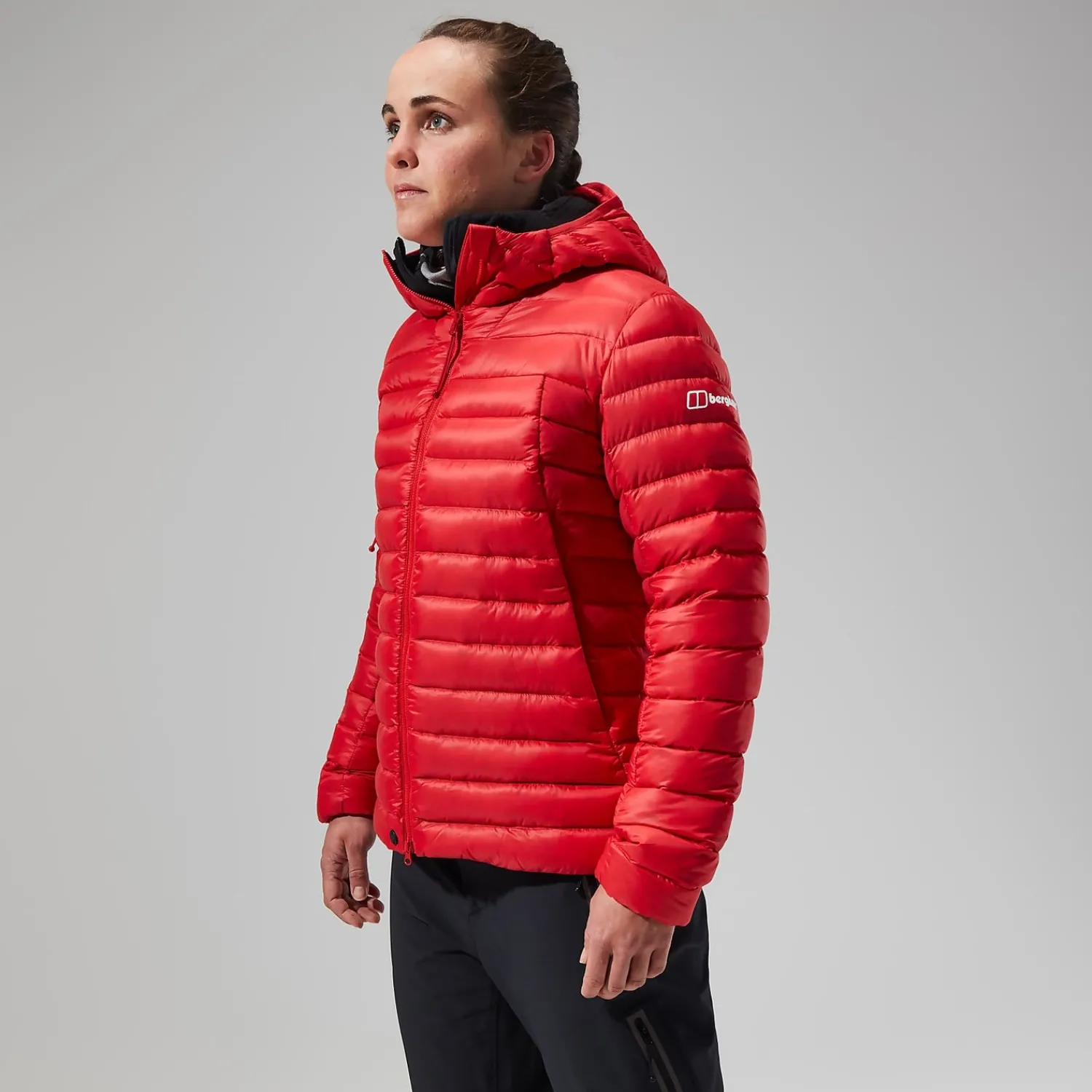 Berghaus Women's MTN Seeker MW Down Hoody - Red Clearance