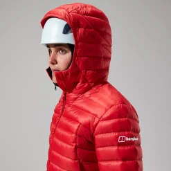 Berghaus Women's MTN Seeker MW Down Hoody - Red Clearance