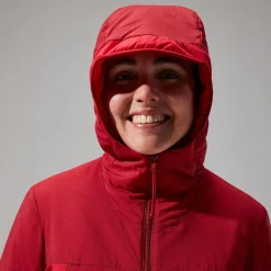 Berghaus Women's MTN Seeker MW Synthetic Hoody - Dark Red/Red Online
