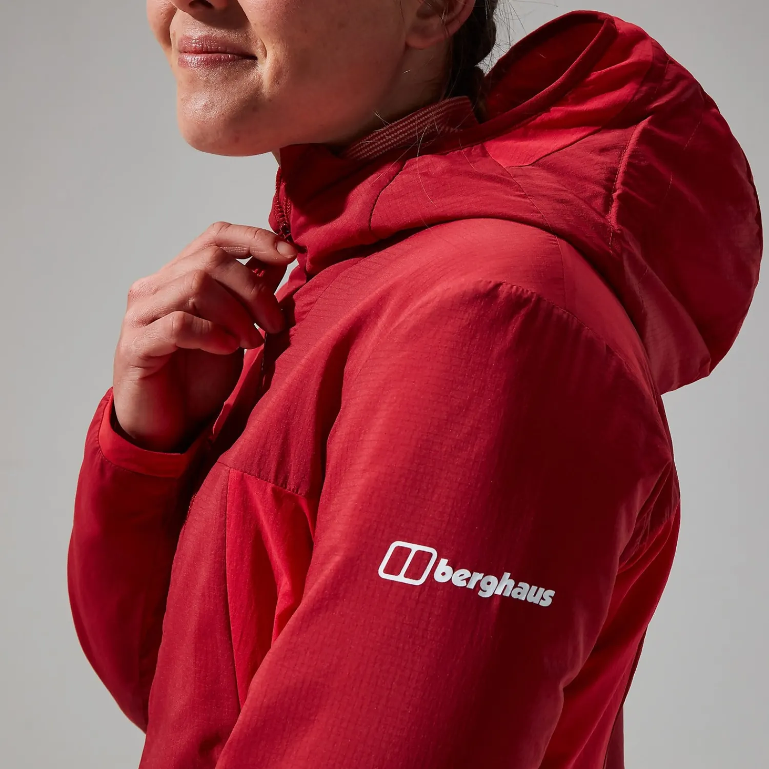Berghaus Women's MTN Seeker MW Synthetic Hoody - Dark Red/Red Online