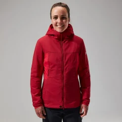 Berghaus Women's MTN Seeker MW Synthetic Hoody - Dark Red/Red Online