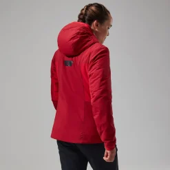 Berghaus Women's MTN Seeker MW Synthetic Hoody - Dark Red/Red Online