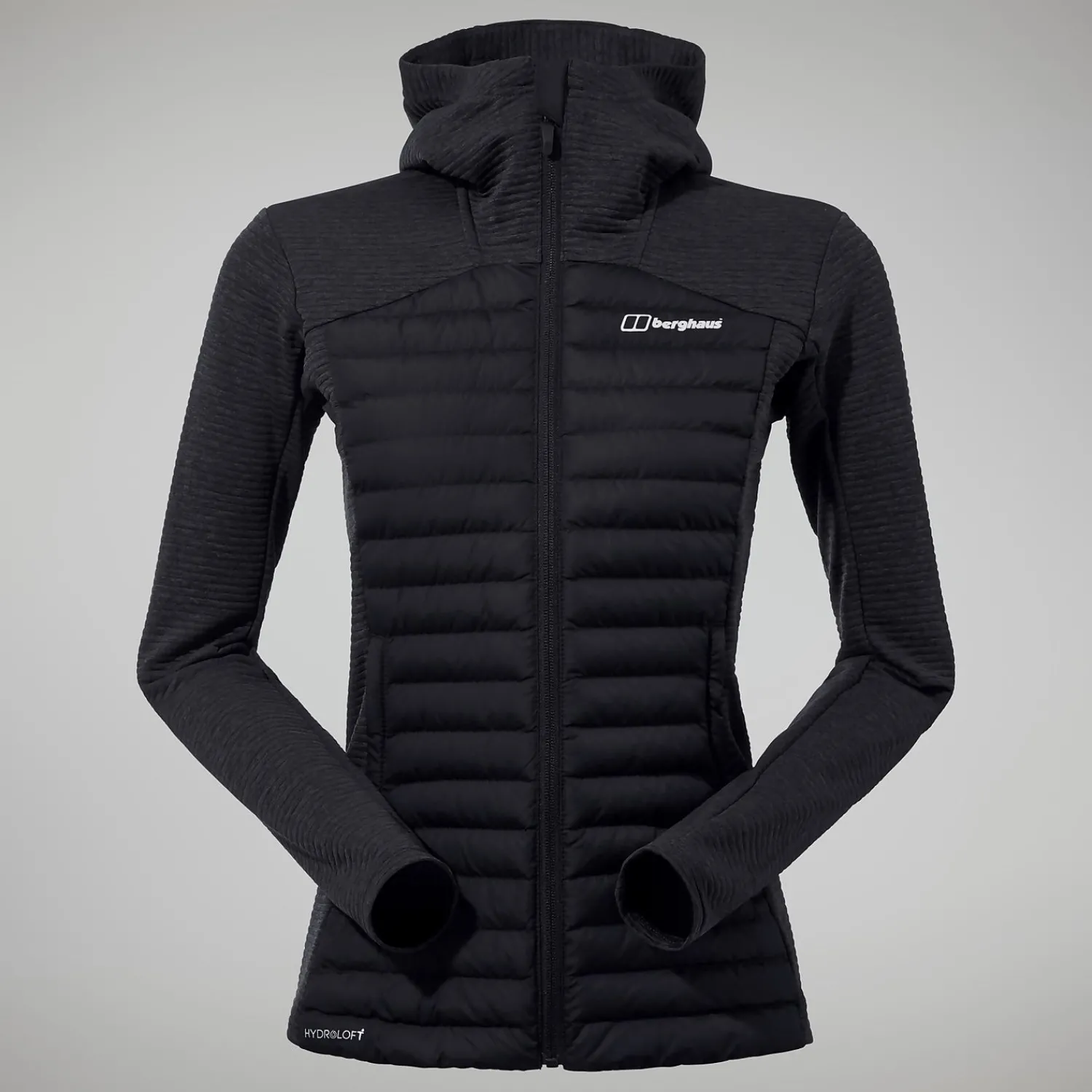 Berghaus Women's Nula Hybrid Jacket - Black Clearance