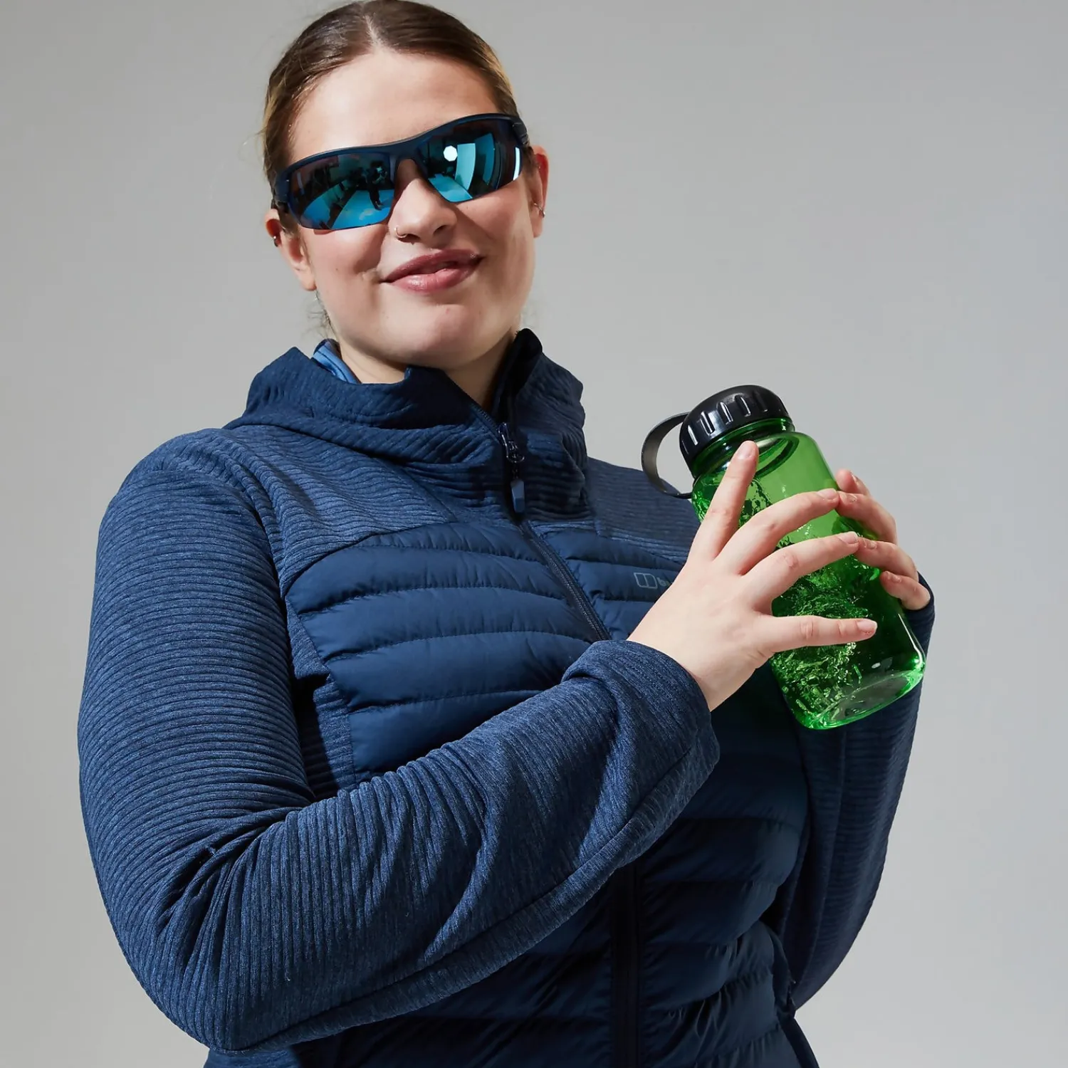 Berghaus Women's Nula Hybrid Jacket - Dark Blue Clearance