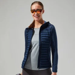 Berghaus Women's Nula Hybrid Jacket - Dark Blue Clearance
