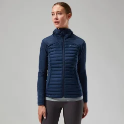 Berghaus Women's Nula Hybrid Jacket - Dark Blue Clearance