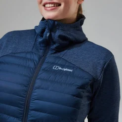 Berghaus Women's Nula Hybrid Jacket - Dark Blue Clearance