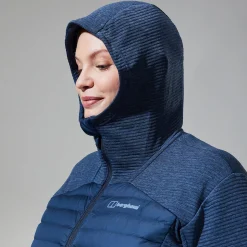 Berghaus Women's Nula Hybrid Jacket - Dark Blue Clearance