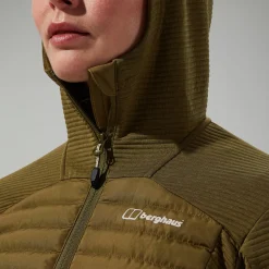 Berghaus Women's Nula Hybrid Synthetic Insulated Jacket - Green Outlet
