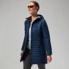 Berghaus Women's Nula Micro Jacket Long - Dark Blue Sale
