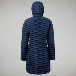Berghaus Women's Nula Micro Jacket Long - Dark Blue Sale